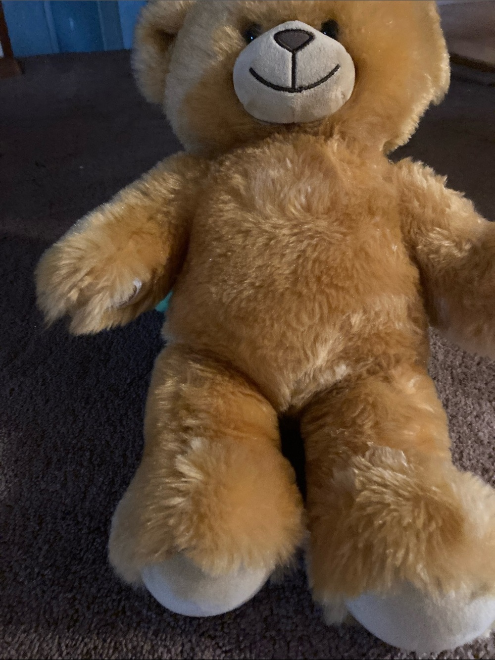 Build-A-Bear Golden Tan Plush Teddy